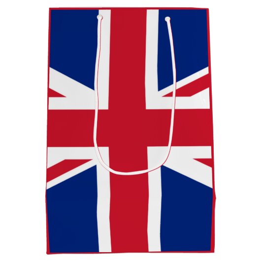 Britse vlag medium cadeauzakje (Achterkant)