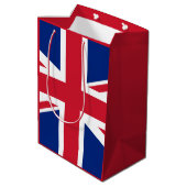 Britse vlag medium cadeauzakje (Achterkant Gekanteld)