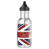 - Britse vlag met ernstige problemen Waterfles (Rechts)