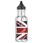 - Britse vlag met ernstige problemen Waterfles (Links)
