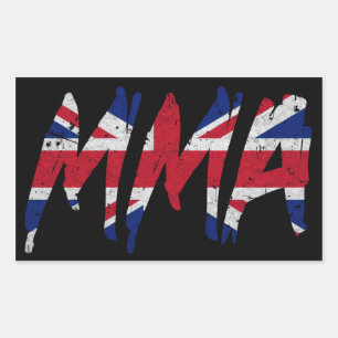 Britse vlag MMA Sticker