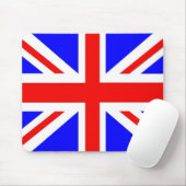 Britse vlag mousepad muismat (Met muis)