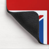 Britse vlag mousepad muismat (Hoek)
