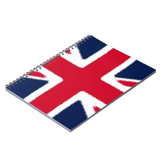 Britse vlag notitieboek (Linkerzijde)