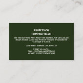 Britse vlag ontwerp, vlag van Noord-Ierland Visitekaartje (Achterkant)