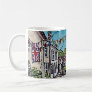 Britse Vlag Originele Acryl Schildering Koffiemok