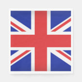 Britse vlag papier servetten (Voorkant)