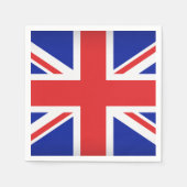 Britse vlag papier servetten (Voorkant)