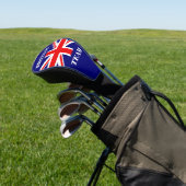 Britse Vlag Pas Britse Team aan Golfheadcover (Insitu)
