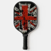 Britse vlag Pickleball Paddle (Achterkant)