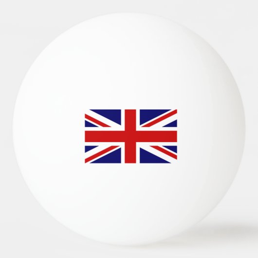 Britse vlag pingpongbal (Voorkant)