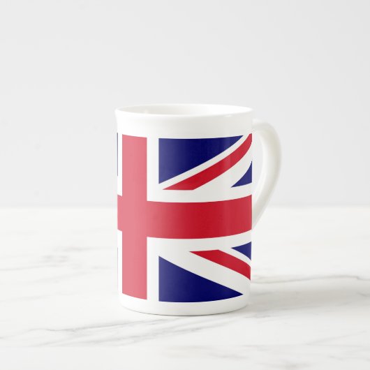 Britse vlag porselein kop (Voorkant rechts)