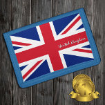 Britse vlag portemonnee, Verenigd Koninkrijk patri Drievoud Portemonnee<br><div class="desc">Patriottische Britse vlag "Union Jack" mode portemonnee & Groot-Brittannië / Groot-Brittannië - hou van mijn land,  vaders dag,  vakantie,  patriotten / sport fans</div>