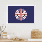 Britse vlag poster (Keuken)