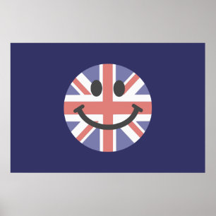 Britse vlag poster