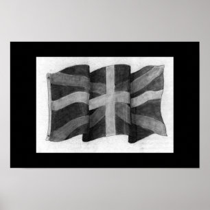 Britse vlag poster
