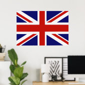 Britse vlag poster (Thuiskantoor)
