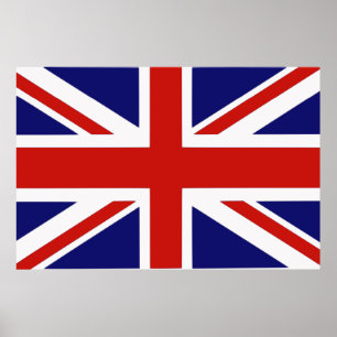 Britse vlag poster