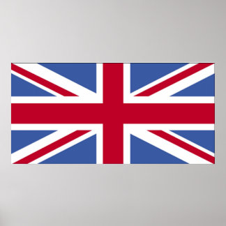 Britse vlag poster