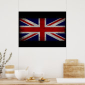 britse vlag poster (Keuken)