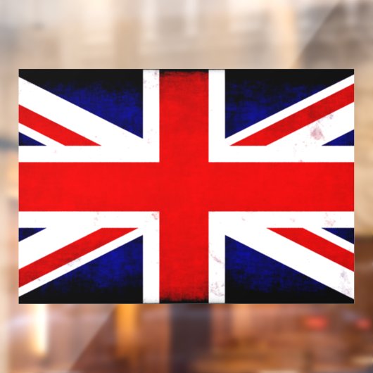 Britse vlag raamsticker (Vel 2)