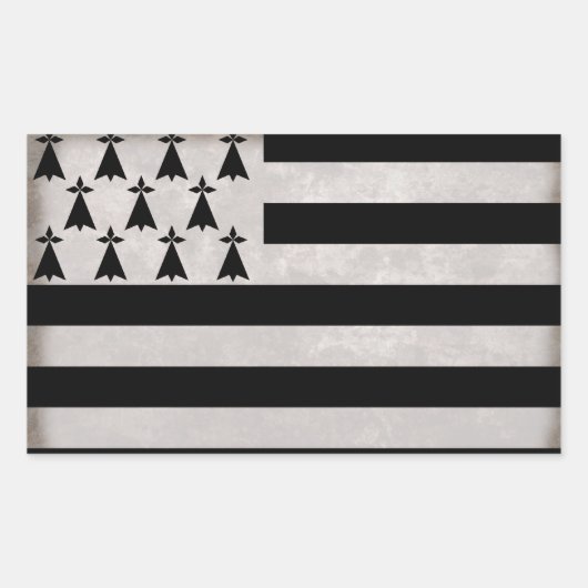 Britse vlag rechthoekige sticker (Voorkant)