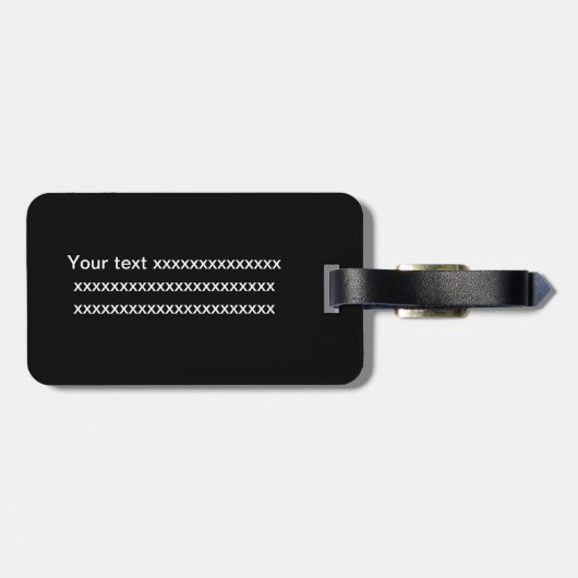 Britse vlag - Retro Bagagelabel (Achterkant horizontaal)