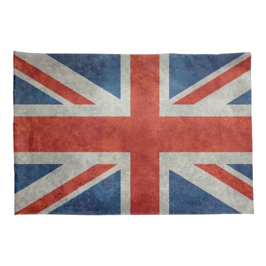 Britse vlag retro-modelpilcases kussensloop (Achterkant-Rechts)