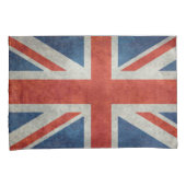 Britse vlag retro-modelpilcases kussensloop (Voorkant-Rechts)