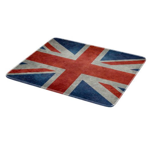Britse vlag retro-snijbord snijplank (Hoek)