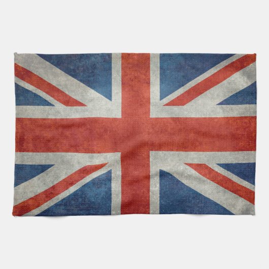 Britse vlag retro-theehanddoeken theedoek (Horizontaal)