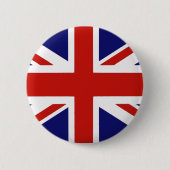 Britse vlag ronde button 5,7 cm (Voorkant)