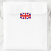 Britse Vlag Ronde Sticker (Tas)