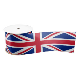 Britse vlag satijnen lint
