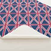 Britse vlag sherpa deken (3/4)
