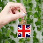 Britse vlag sleutelhanger (Hand)