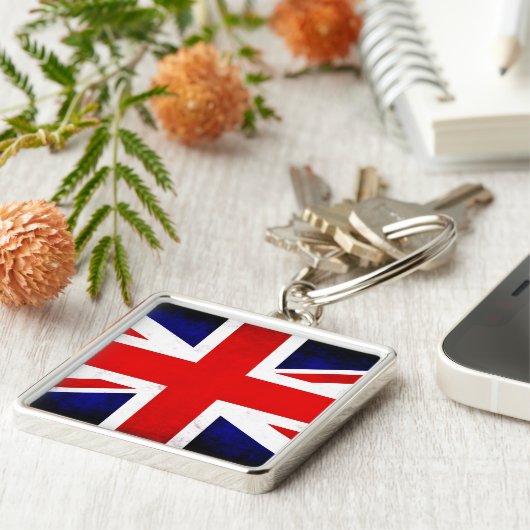 Britse vlag sleutelhanger (Zijkant)