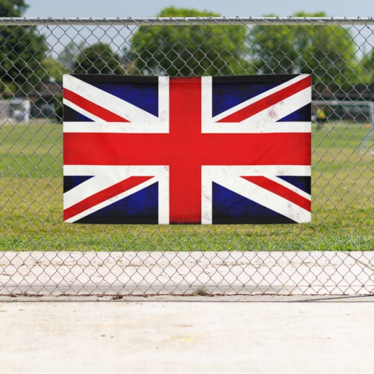 Britse vlag spandoek (Insitu)