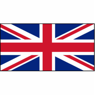 Britse vlag staand fotobeeldje 
