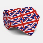 Britse vlag stropdas (Opgerold)