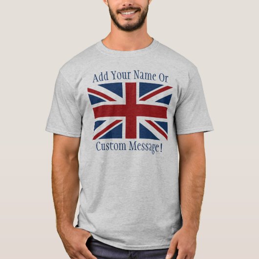 Britse vlag t-shirt (Voorkant)
