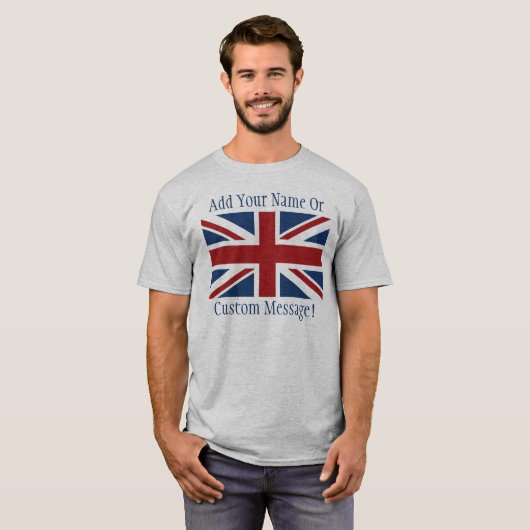 Britse vlag t-shirt (Voorkant volledig)