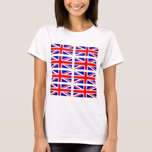 BRITSE VLAG T-SHIRT (Voorkant)