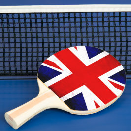 Britse vlag tafeltennisbatje
