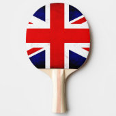Britse vlag tafeltennisbatje (Voorkant)
