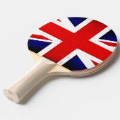 Britse vlag tafeltennisbatje (Voorkant Gekanteld)