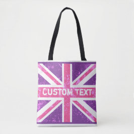 Britse vlag,  telefoonboek | Gepersonaliseerd | Tote Bag