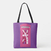 Britse vlag,  telefoonboek | Gepersonaliseerd | Tote Bag (Achterkant)