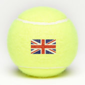 Britse vlag tennisballen (Achterkant)