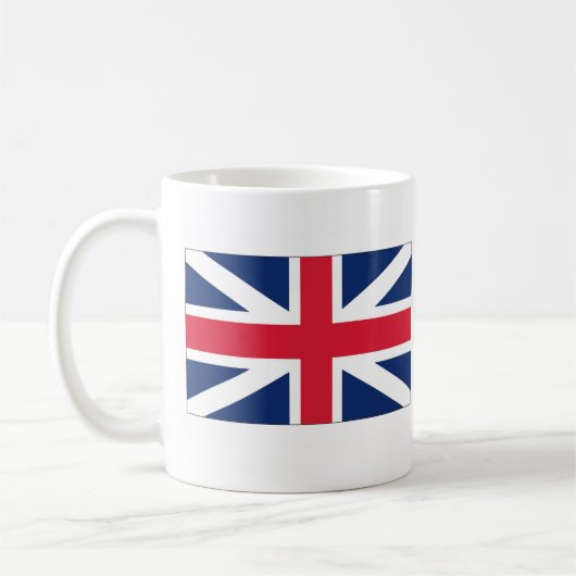 Britse vlag thee / koffie Mok (Links)